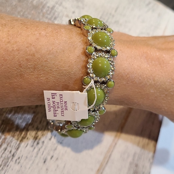 3/$18 Lia Sophia Sparkler Stretch Bracelet - New - Lot 267 - Picture 3 of 7